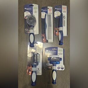 Variety of 5 Four Paws Magic Coat Professional Series Grooming Tools